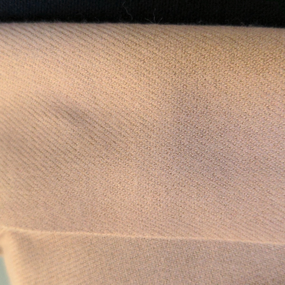Blush Pink Pashmina Shawl with Fringe - Picture 3 of 3